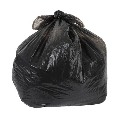 Jantex vuilniszakken zwart 90L / 10kg (10 stuks)
