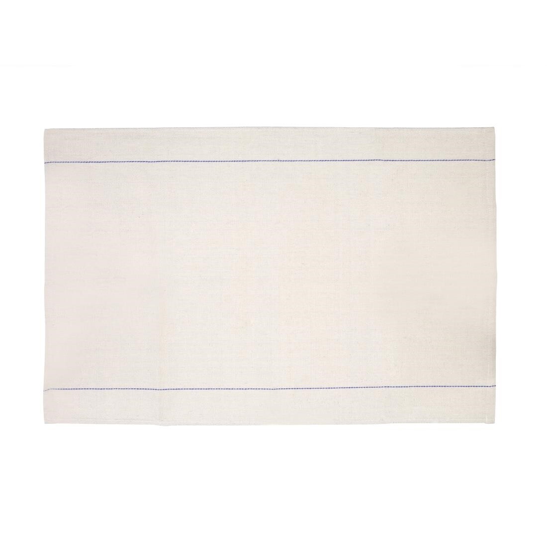 Vogue ovendoek beige met blauw