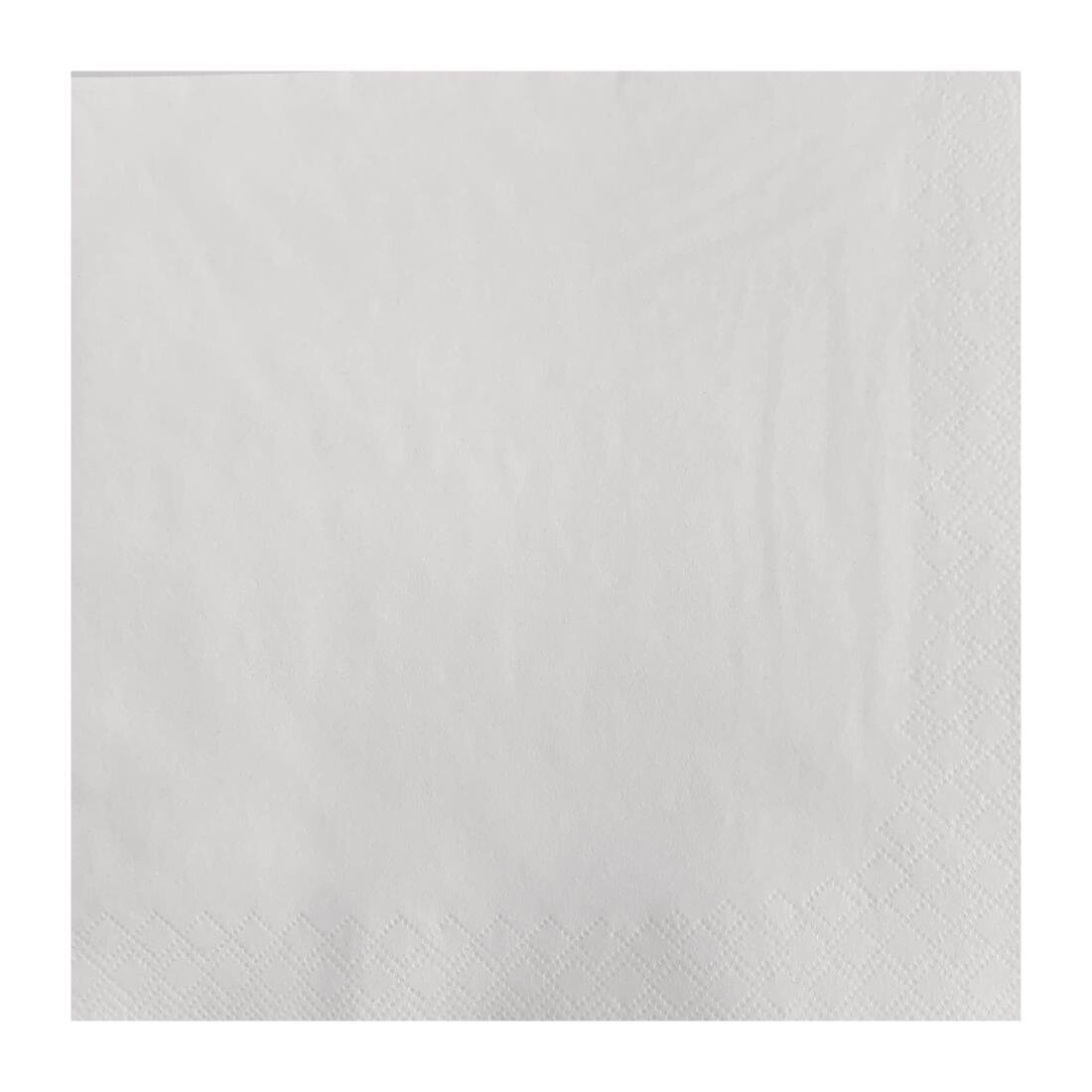Fasana professionele tissueservetten wit 33x33cm (1500 stuks)