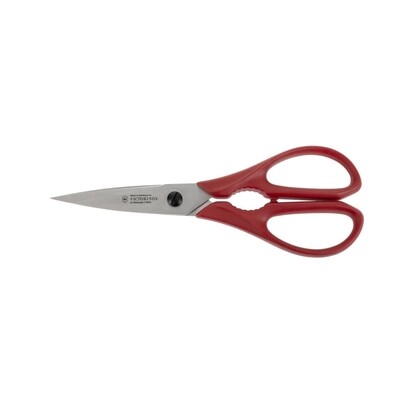 Victorinox RVS schaar met rood nylon handvat