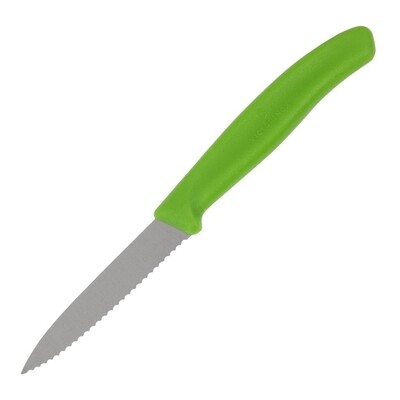 Victorinox gekarteld schilmesje groen 8cm