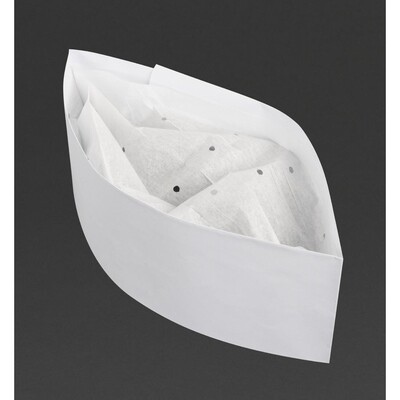 eGreen disposable slagersmuts wit (100 stuks)