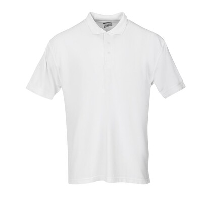 Unisex poloshirt wit XL