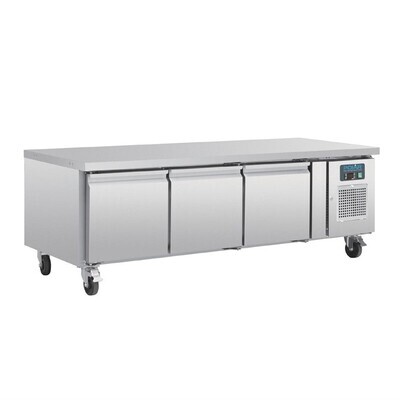 Polar GN laag model koelwerkbank 3-deurs