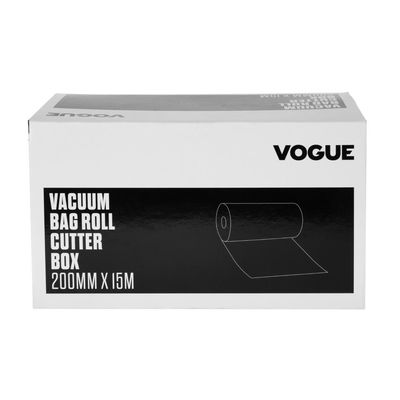 Vogue vacu�mfolie op rol met dispenser 200mm x15m