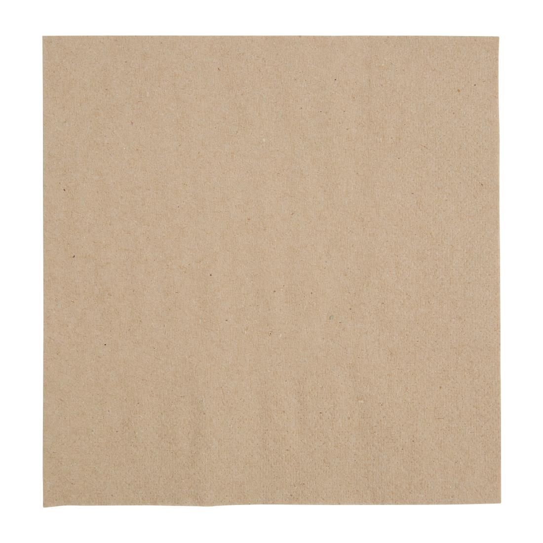 Fiesta Recyclable lunchservetten 1/4 vouw kraft 330mm (2000 stuks)