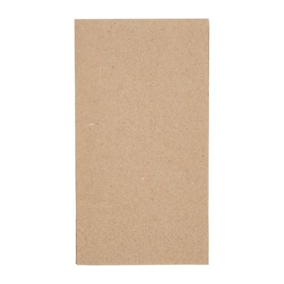Fiesta Recyclable lunchservetten 1/8 vouw kraft 330mm (2000 stuks)