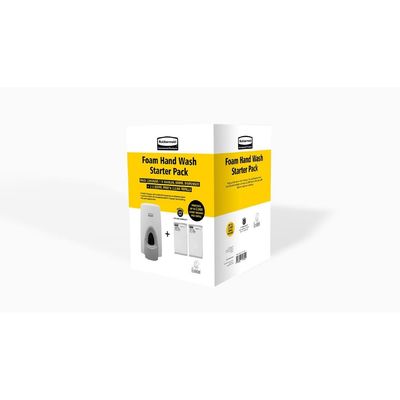 Rubbermaid Manual 800ml schuim dispenser &amp; 2x navulling startset
