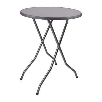Statafel Barcelona Antraciet inklapbaar in- en outdoor 85cm rond