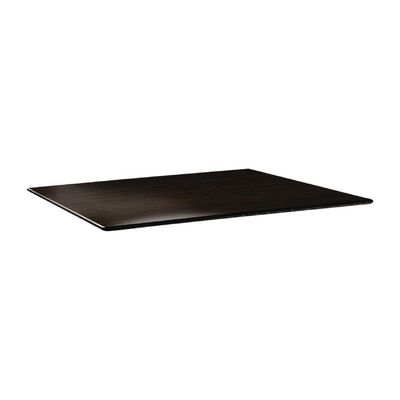 Topalit Smartline rechthoekig tafelblad weng� 120x80cm