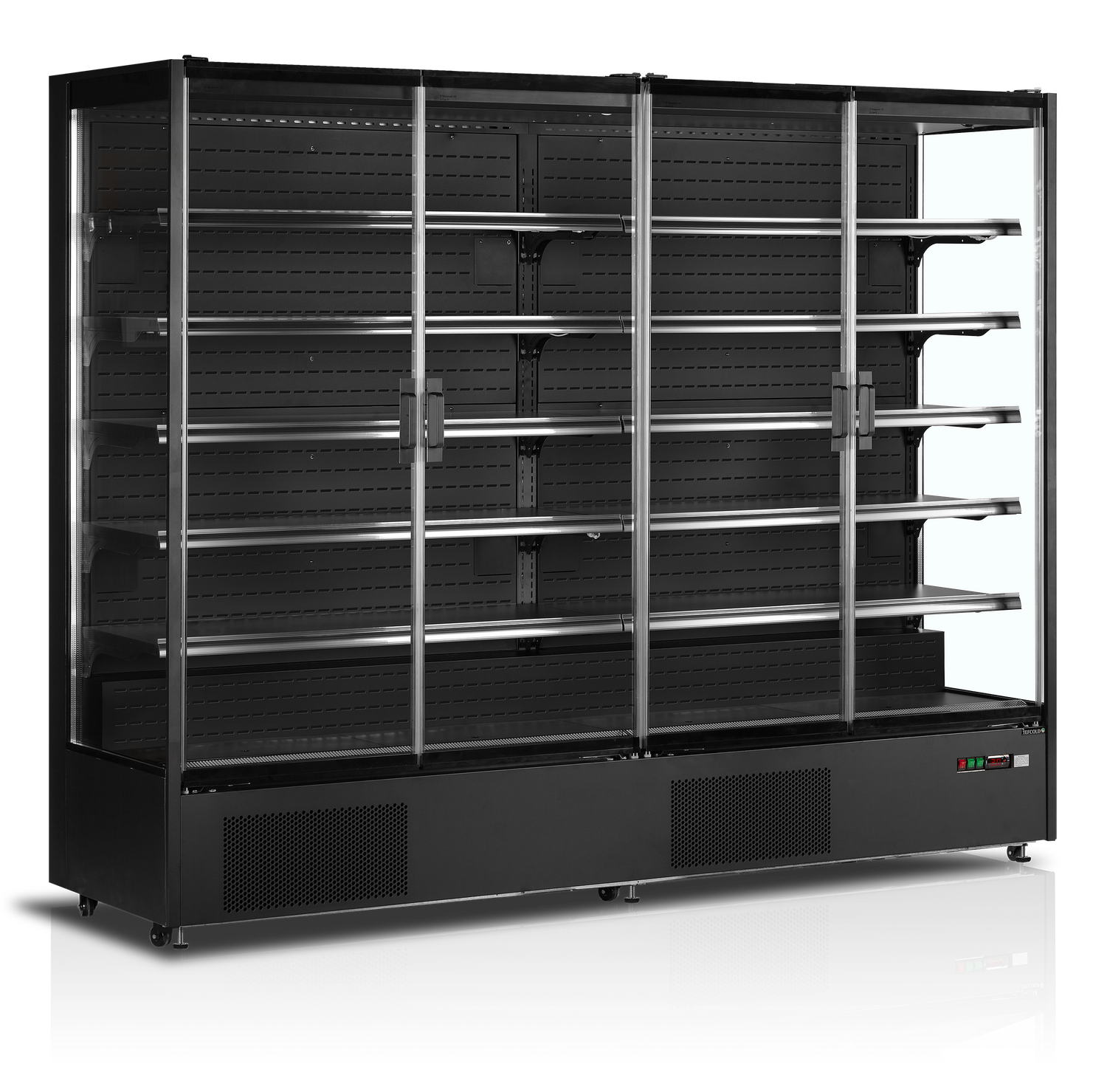 Multideckkoeler, supermarkt