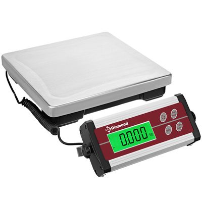 Bascule électronique inox, 35Kg x 10g