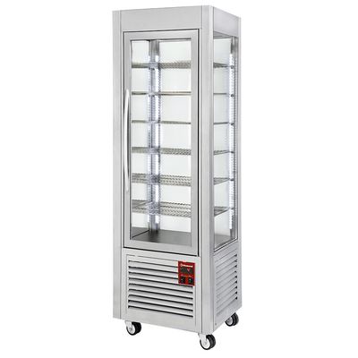 Panoramic display, 5 levels, 360 LT, Stainless Steel.
