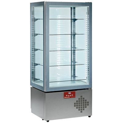 FULL vitrine, 5 levels, ventilated