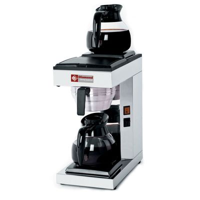 Percolator coffee - 1 group + 1 heating plates