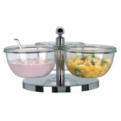 Yoghurt holders, 3 bowls Ø 280 mm