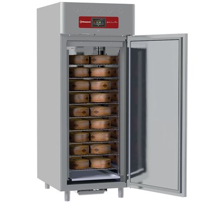 Ventilated maturation cabin fermenting aging for cheeses 850 liters, 1 door 20x GN 2/1