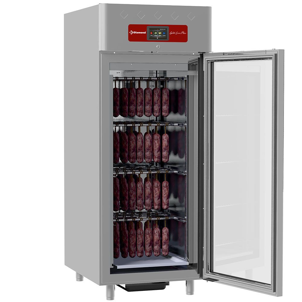 Ventilated maturation cabin 850 liters, 1 glass door 20x GN 2/1