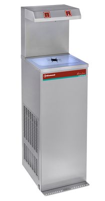 Pedal water cooler, stainless steel, 150L/h
