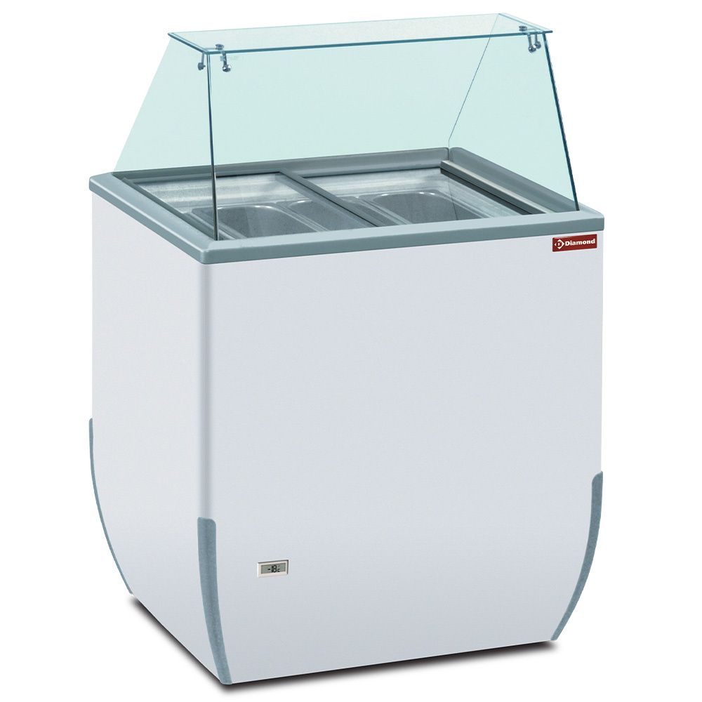 Ice-cream display case, 170 liters