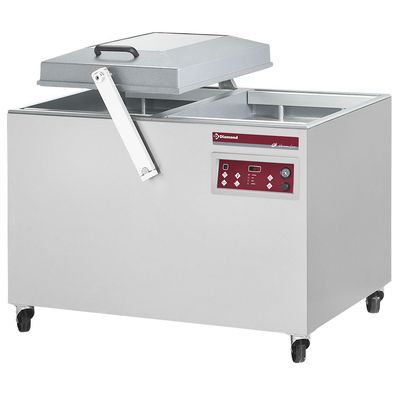 Vacuum machine,  double chamber 550x700xh235 mm. - 100 m3/h