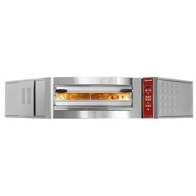 Electric oven, corner unit, 1 room, 8 pizzas Ø 350 mm
