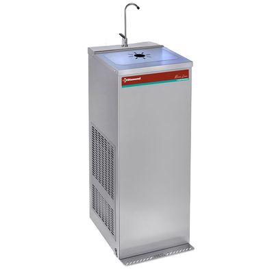 Pedal fountain, stainless steel, 35 Lit/h