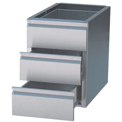 Block 3 drawers GN 1/1 (table depth 700 mm)