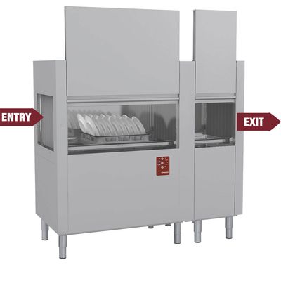 Dishwasher with traction drawn baskets 200Bas/H