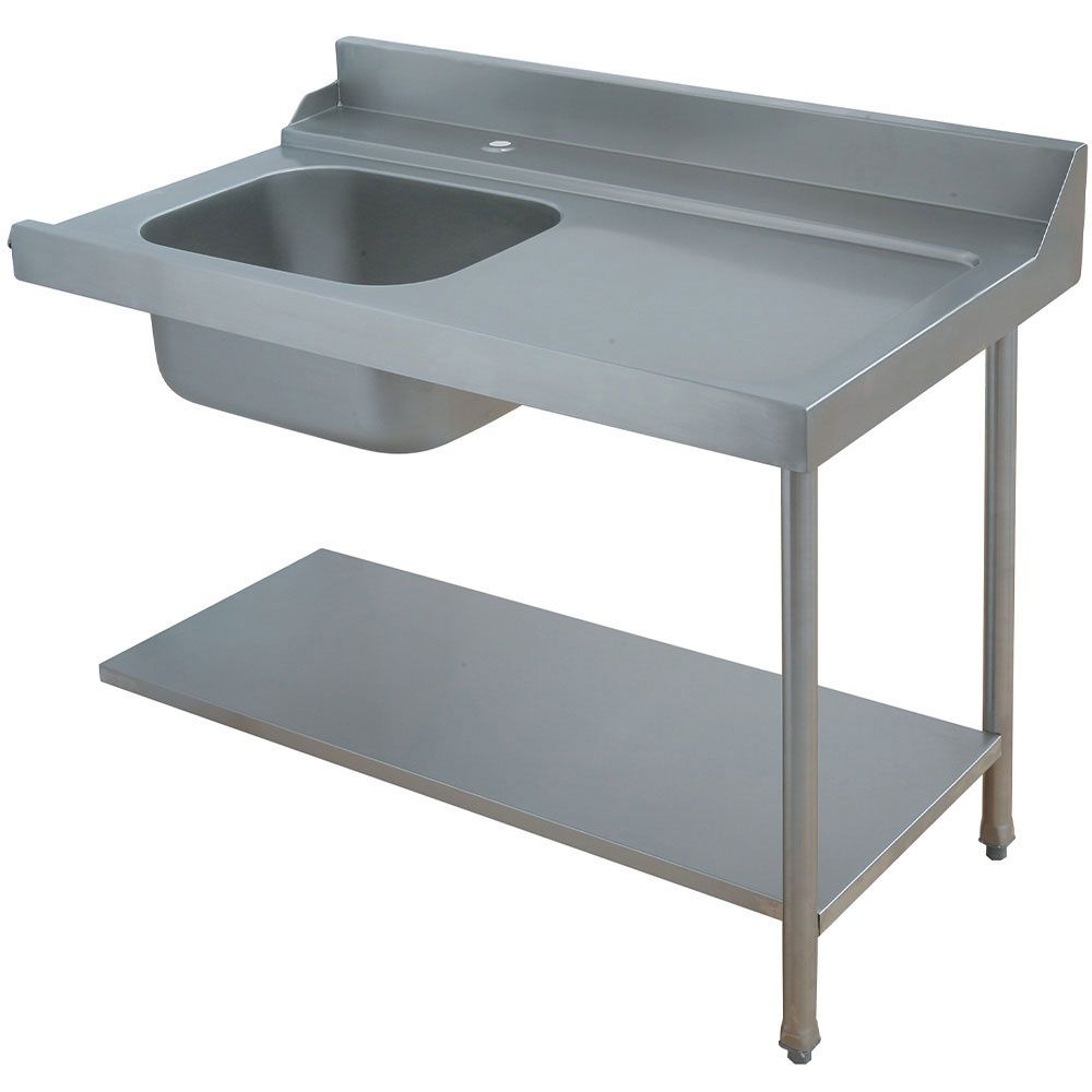 Right pre-wash entry table