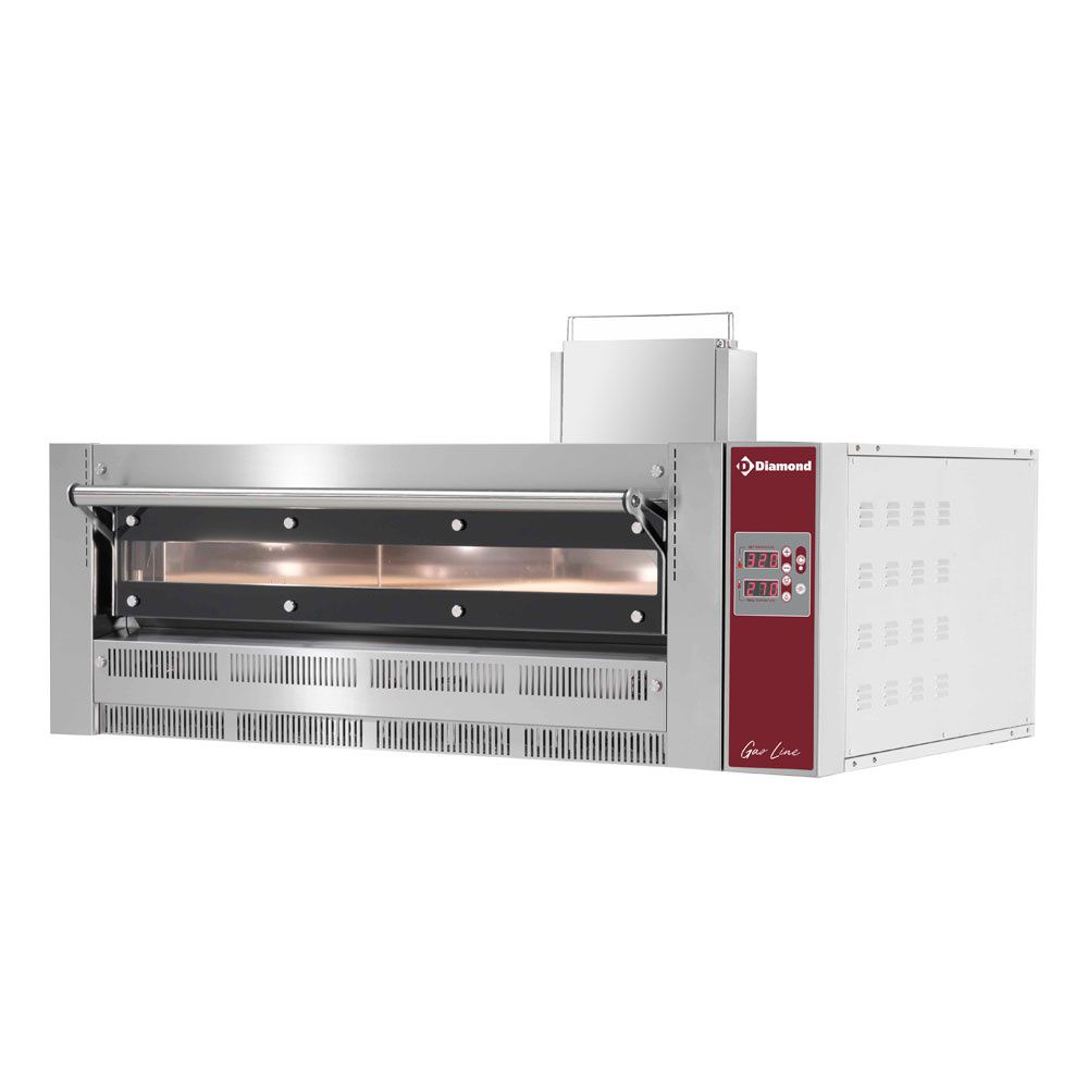 Gas oven, 9 pizzas Ø 350 mm
