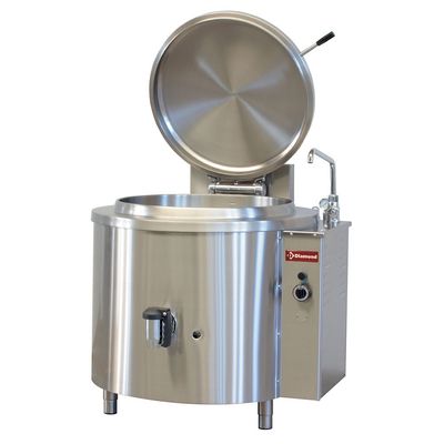Boiling pan gas 200 liters, indirect heating