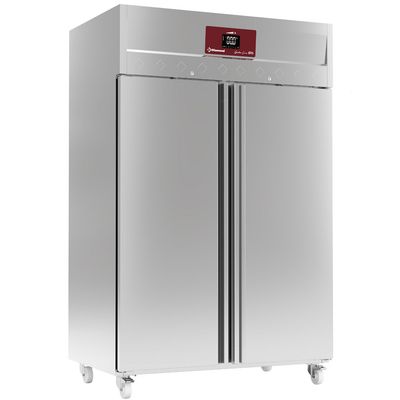 Ventilated freezer 1400 liters, 2 doors GN 2/1, on wheels