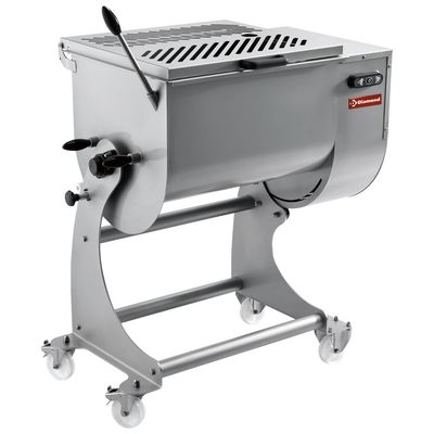 Stainless steel meat mixer 80 kg, stand with wheels
