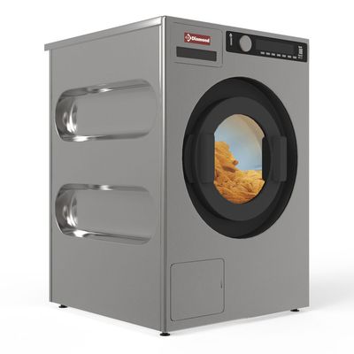 Washing machine with spin-dryer 8 kg &quot;inox-titanium&quot;, with drain pump