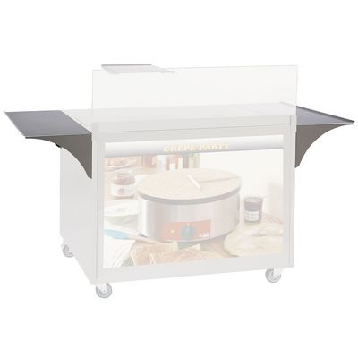 Stainless steel side shelve (1 piece)