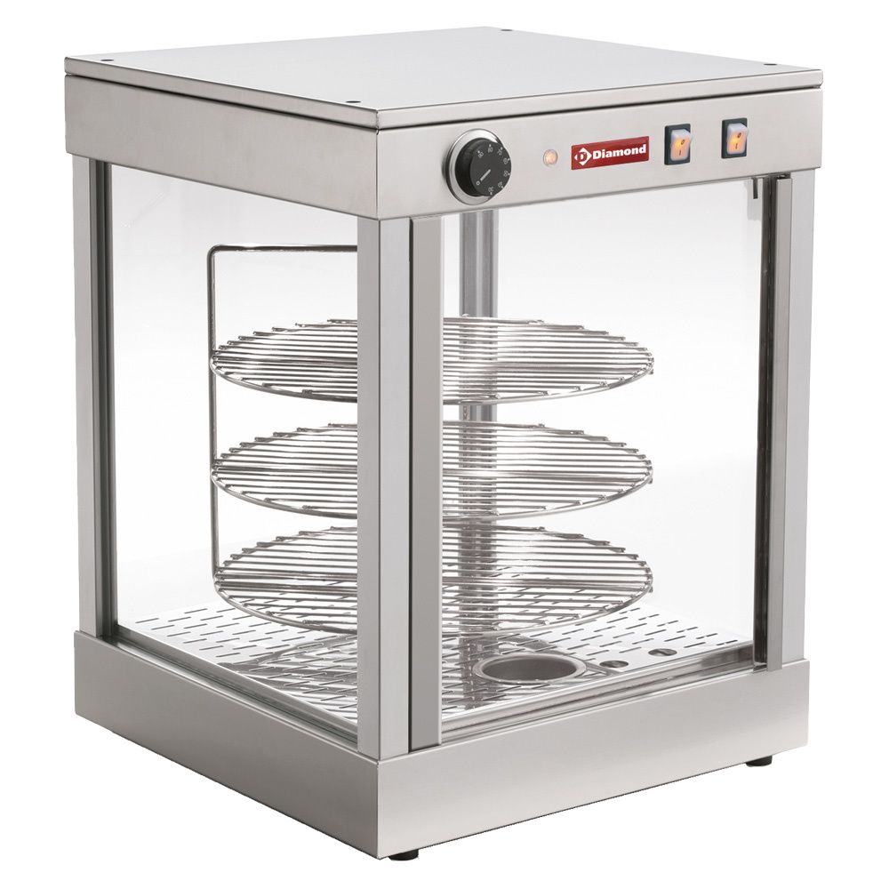 Heated display rotatif D.380 mm