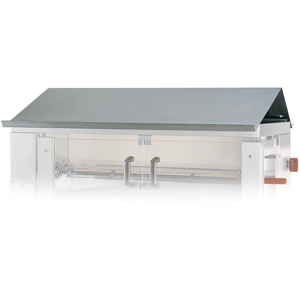Roof for chicken roaster, for outside use
