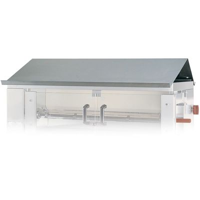 Roof for chicken roaster, for outside use