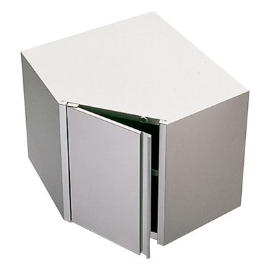 Wall cupboard angle 90°