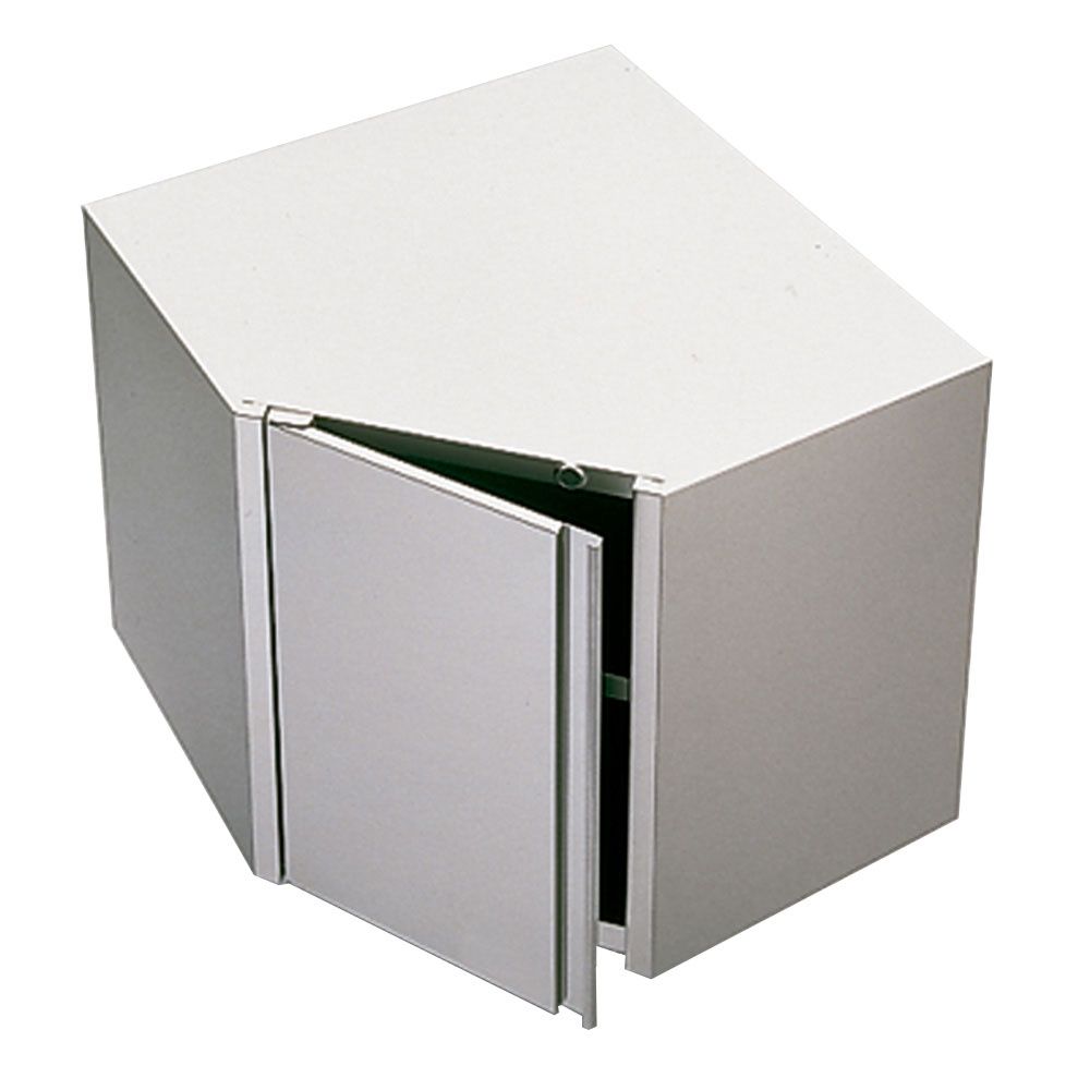 Wall cupboard angle 90°