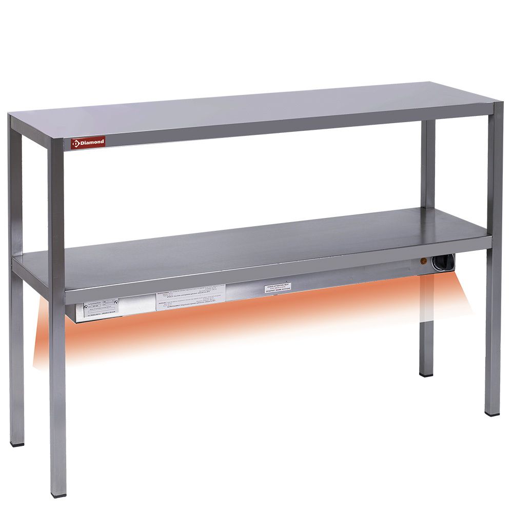 Heated &quot;Chef&quot; shelf - 2 levels