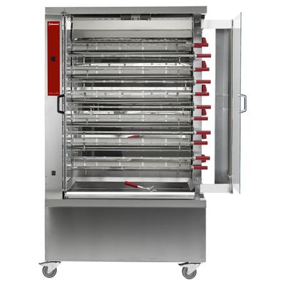 Chicken gas roaster, 11 spits (66chickens)