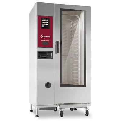 Electric oven &quot;TOUCH&quot; boiler steam and convection 20xGN1/1+ Cleaning