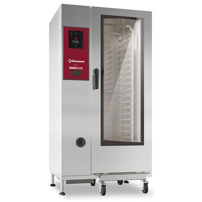 Gas oven &quot;TOUCH&quot; direct steam and convection 20xGN1/1+ Cleaning