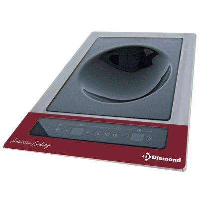 Induction hob &quot;built-in-WOK&quot; 3,6 kW, tactile keys