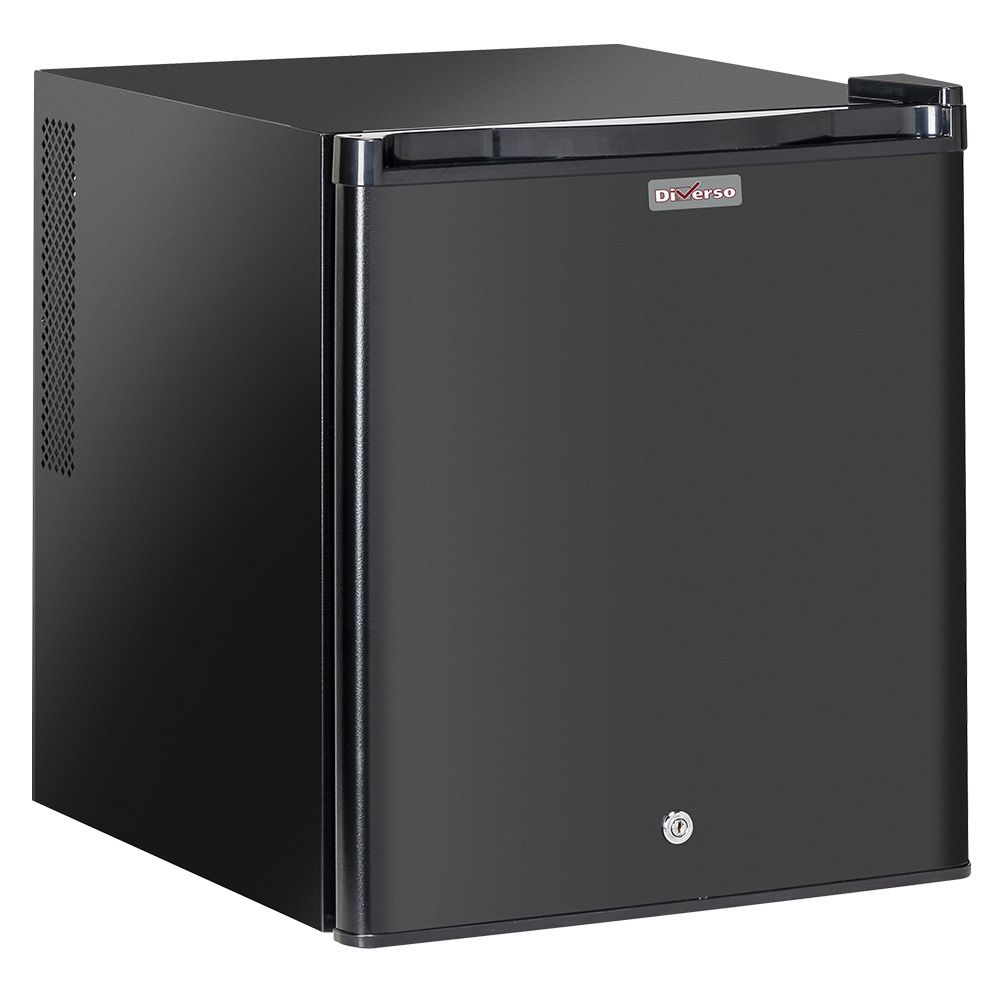 Minibar solid door, 48,5 litres - BLACK