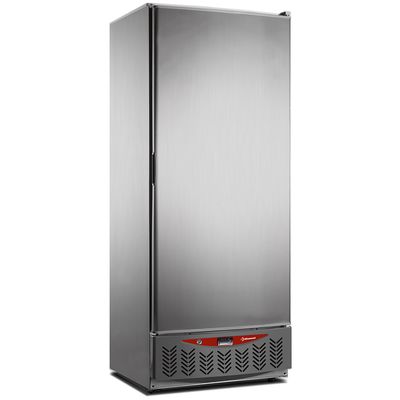 Ventilated fridge, 525 liters, GN2/1+600x400, stainless steel