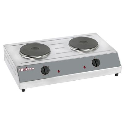 Table top electric stove, 2 plates Ø 190mm