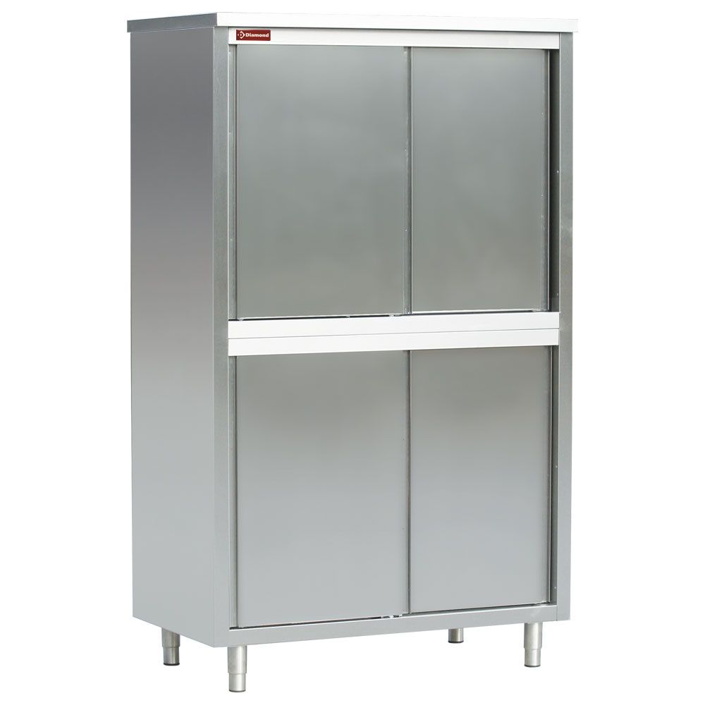 High cupboard, sliding doors